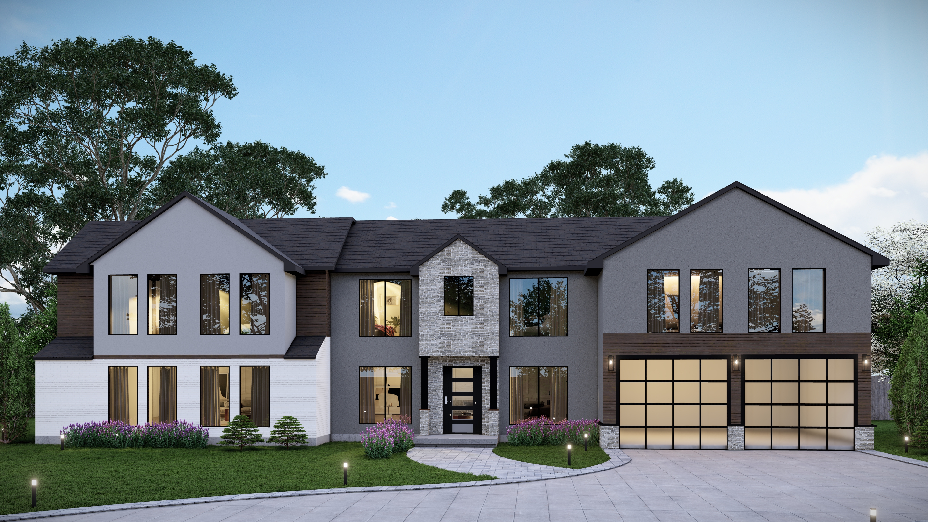 I will create realistic 3D interior and construction designs