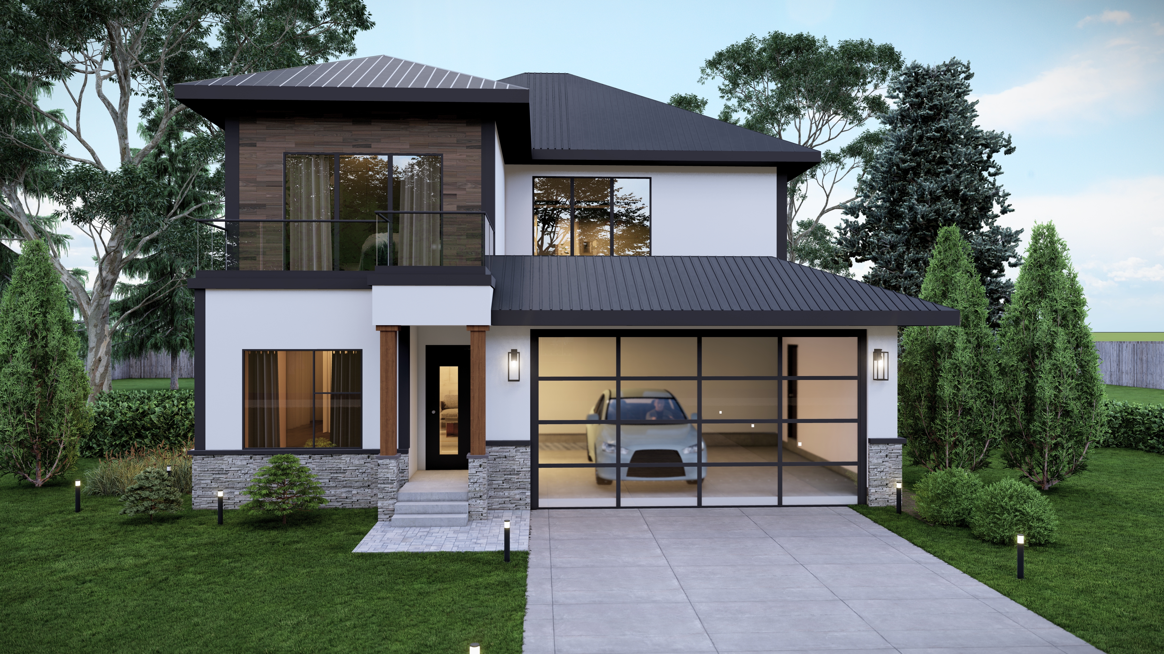 I will create realistic 3D interior and construction designs