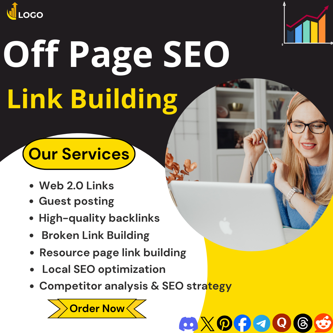 I Will Do off-Page SEO Services 