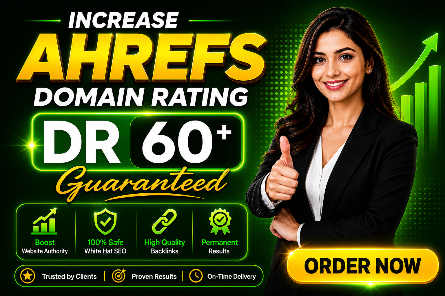 I Will Increase Website DR 60+ with High Authority Wh...
