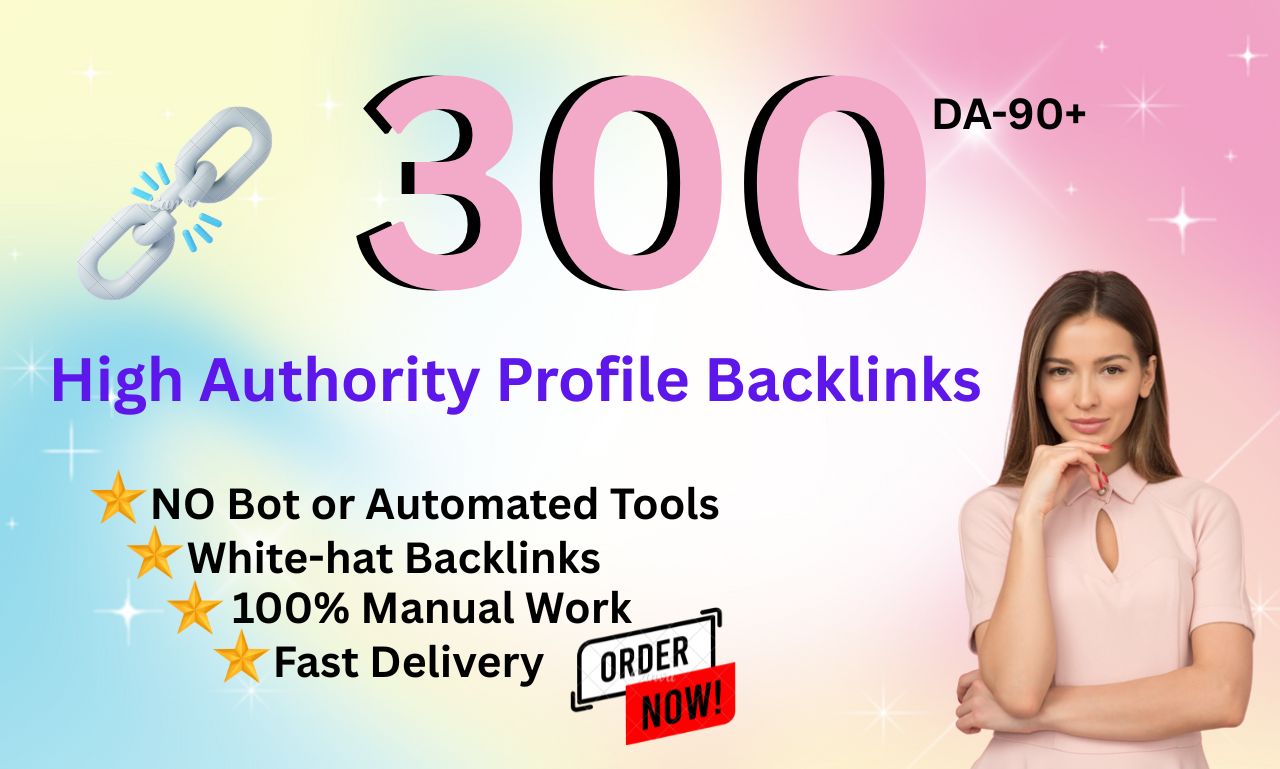 I will publish 300 High Quality Profile Backlinks to ...