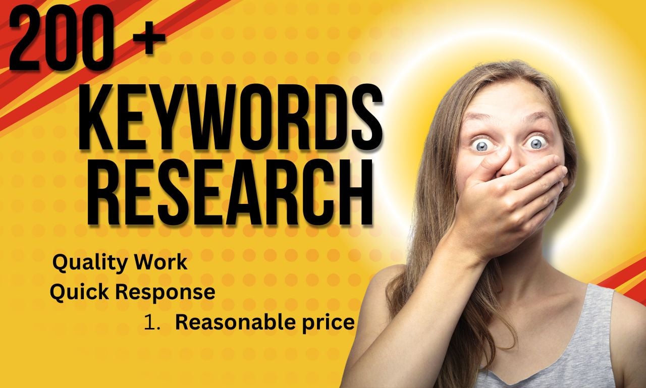 I will do 200 profitable easy ranking SEO keywords re...