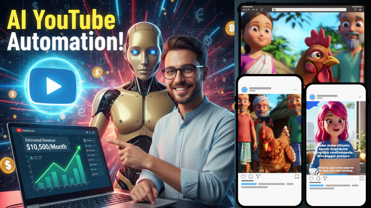 Ai Automation SMM and Digital Store SEO Funnel for your business