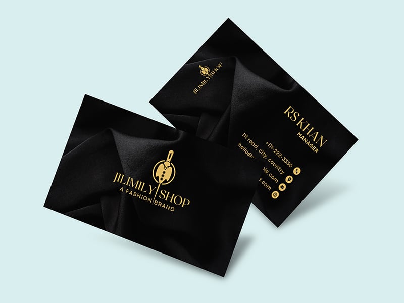 I will design a professional and manually business card