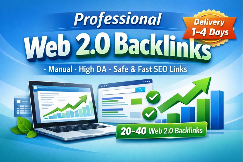 I Will Create Powerful Manual Web 2.0 Backlinks to Boost Your Website SEO