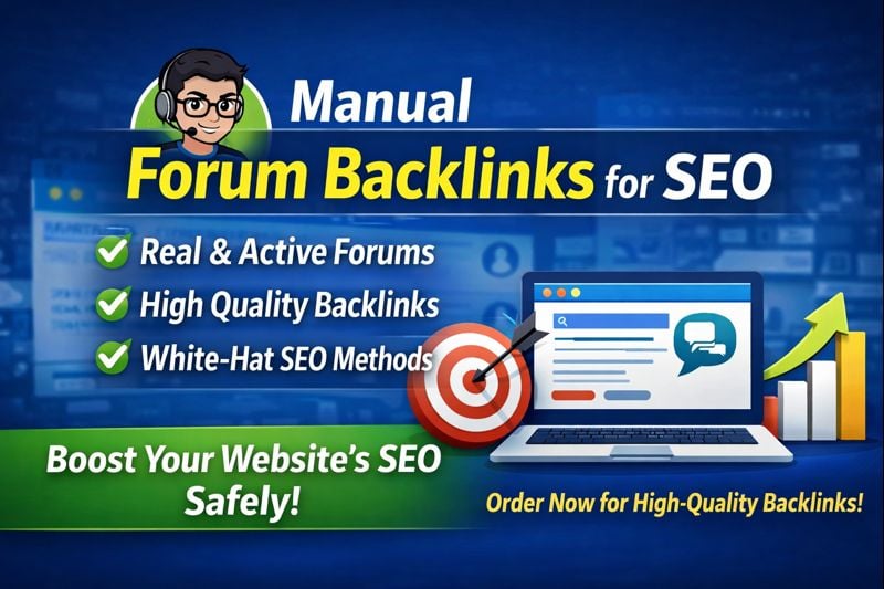 I Will Do Manual Forum Posting Backlinks on Real &amp...