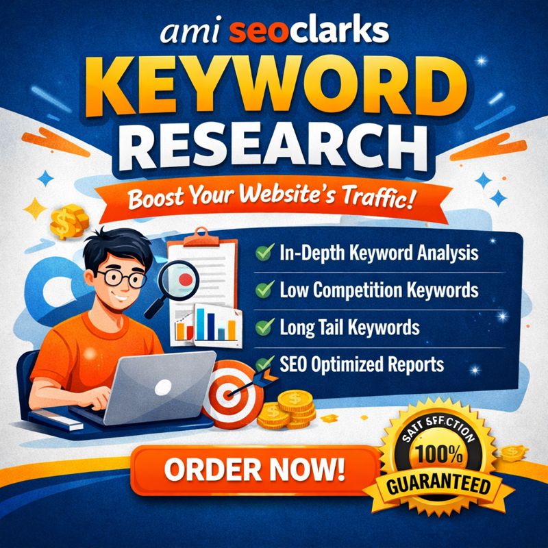 I Will Do Niche Based SEO Keyword Research with Search Volume