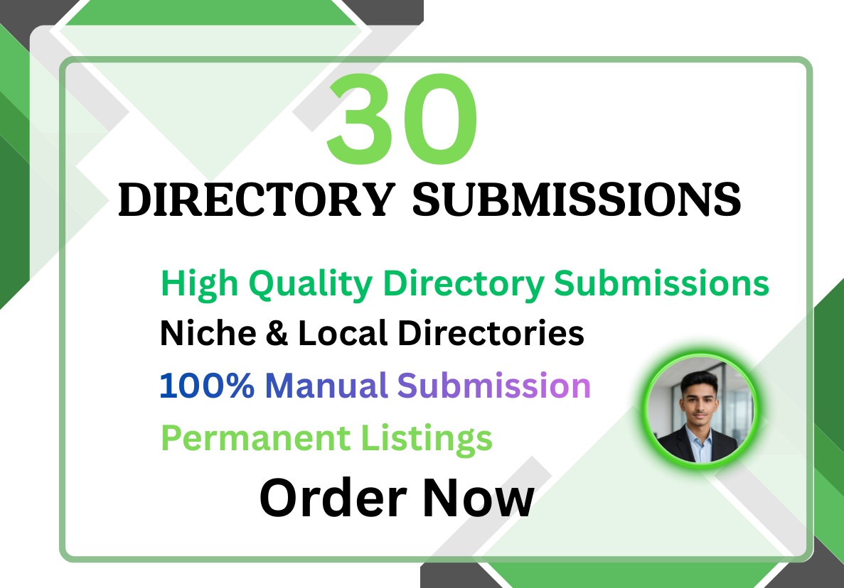 I Will Do Manual Directory Submission on High Quality...