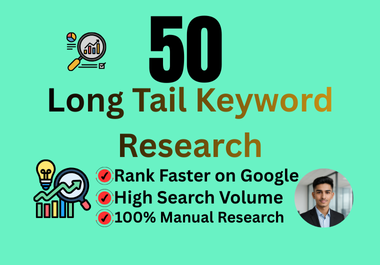 I Will Do High Quality Long Tail Keyword Research For SEO