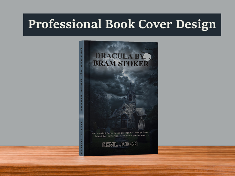I Will Create an eye catching professional book cover, eBook cover, KDP book cover