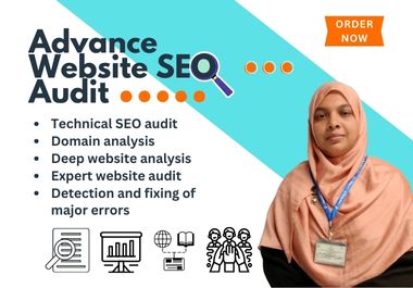  I will do a technical deep SEO website audit review, fix errors, and rank on Google