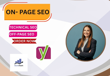 I will do website ON-PAGE SEO and technical SEO for google ranking