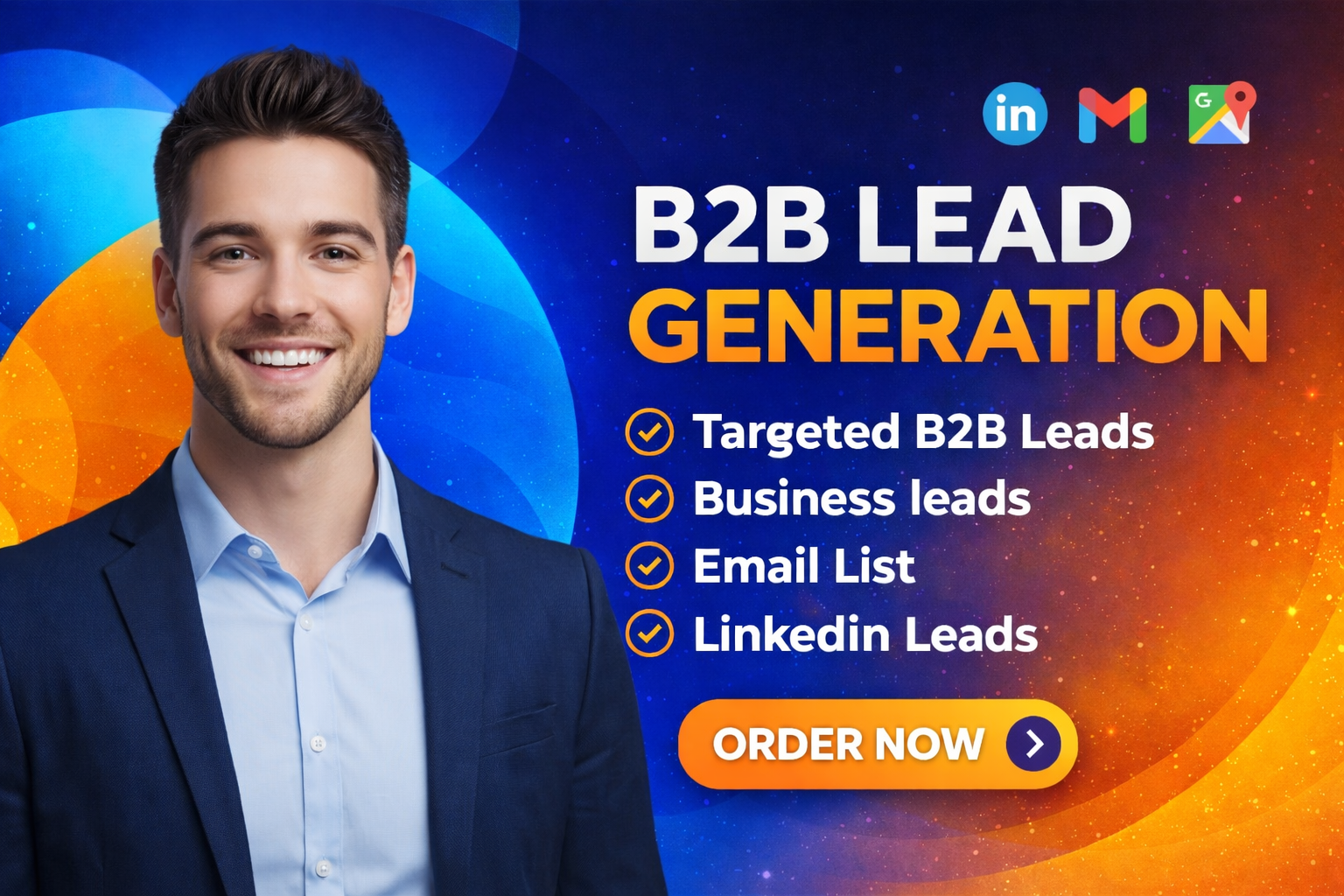 Provide GEO Targeted b2b lead generation for any indu...