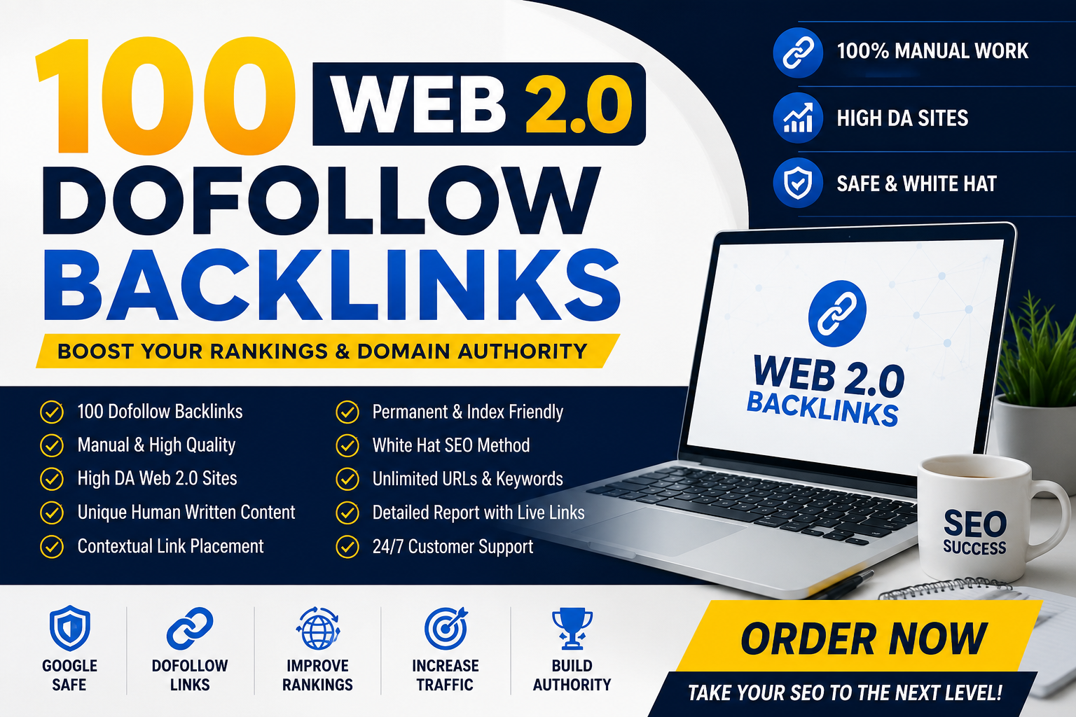 Create Powerful Web 2.0 Dofollow Links for Google SEO