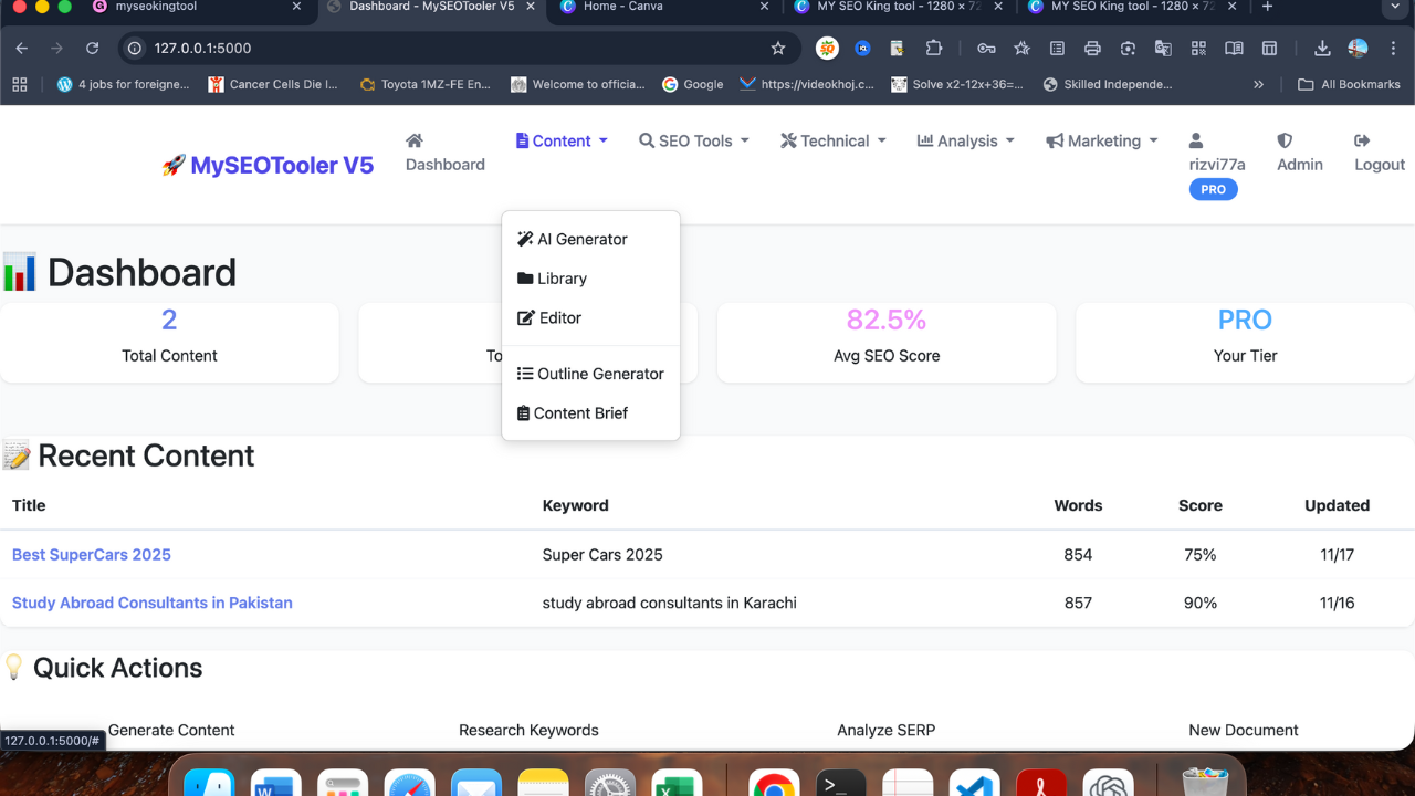 Your complete AI-powered SEO toolkit