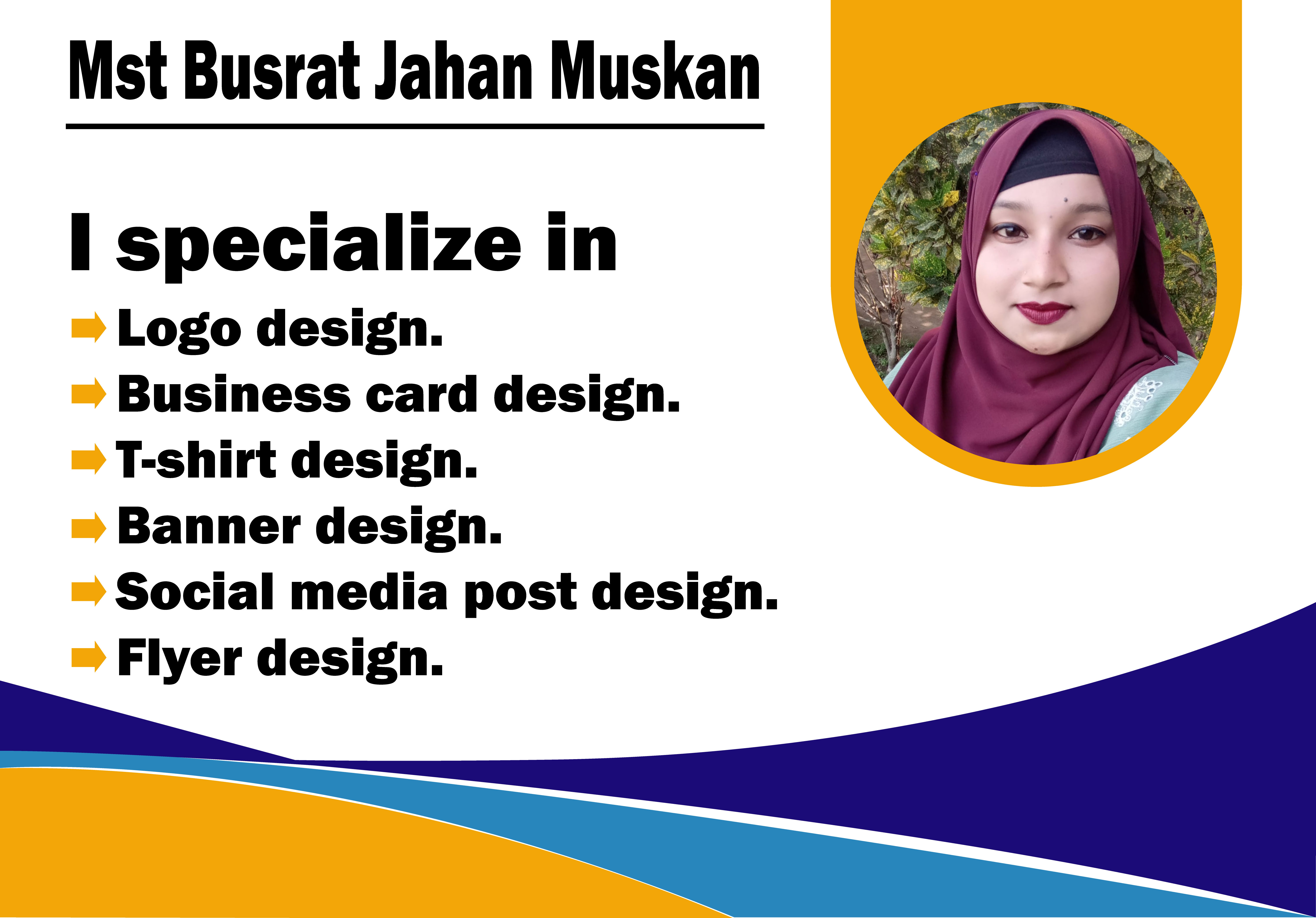 I am a skilled graphic designer