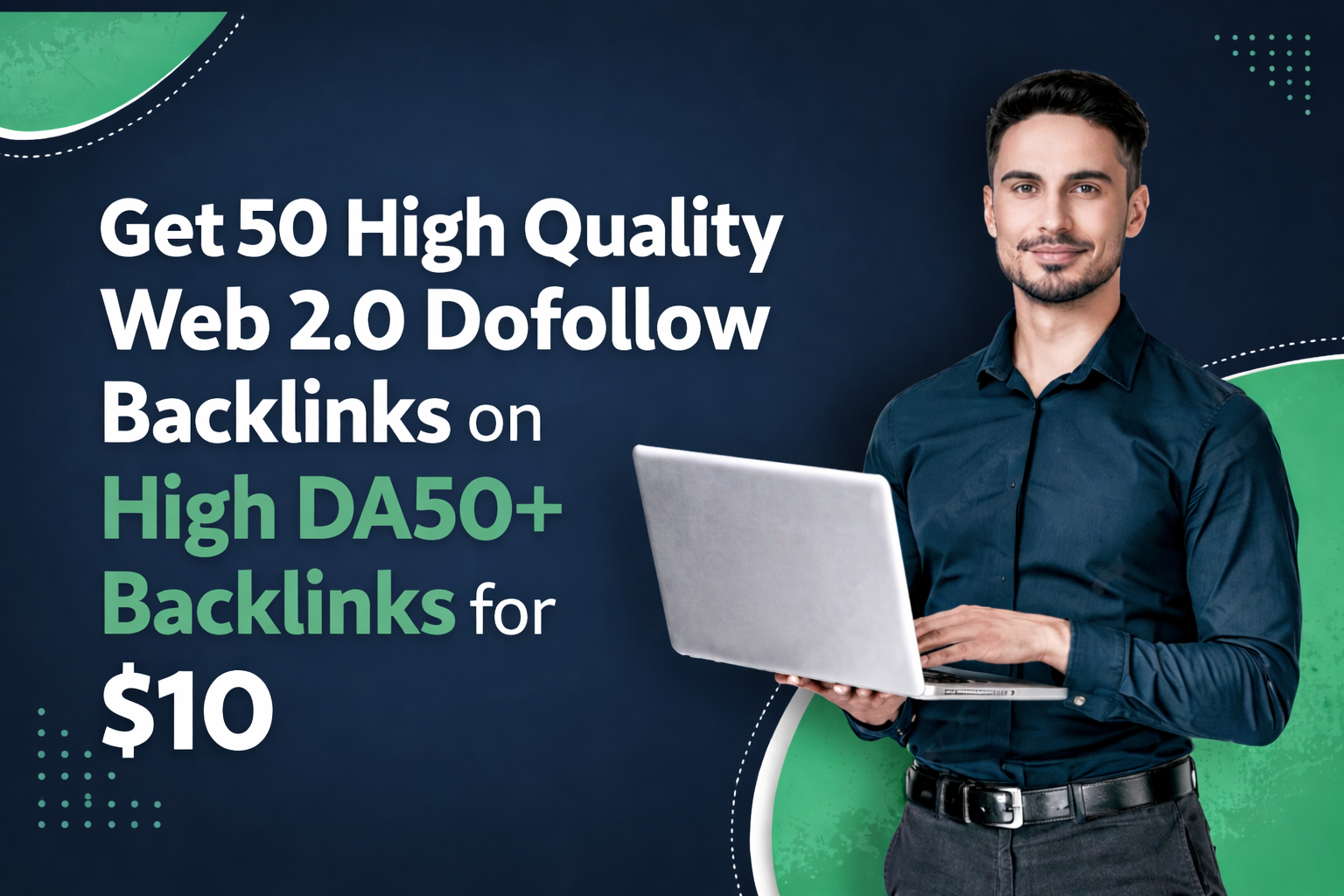 Get 50 High Quality Web 2.0 Dofollow Backlinks 