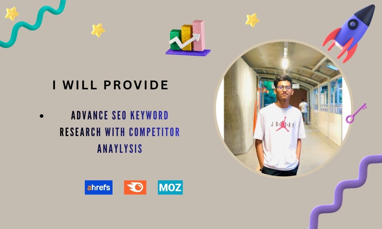 I will provide advance SEO keyword research with competitor analysis.