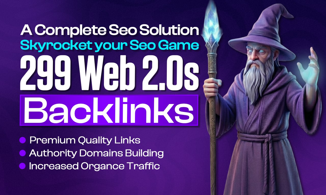I will create 299 SEO backlinks for fast ranking on Google