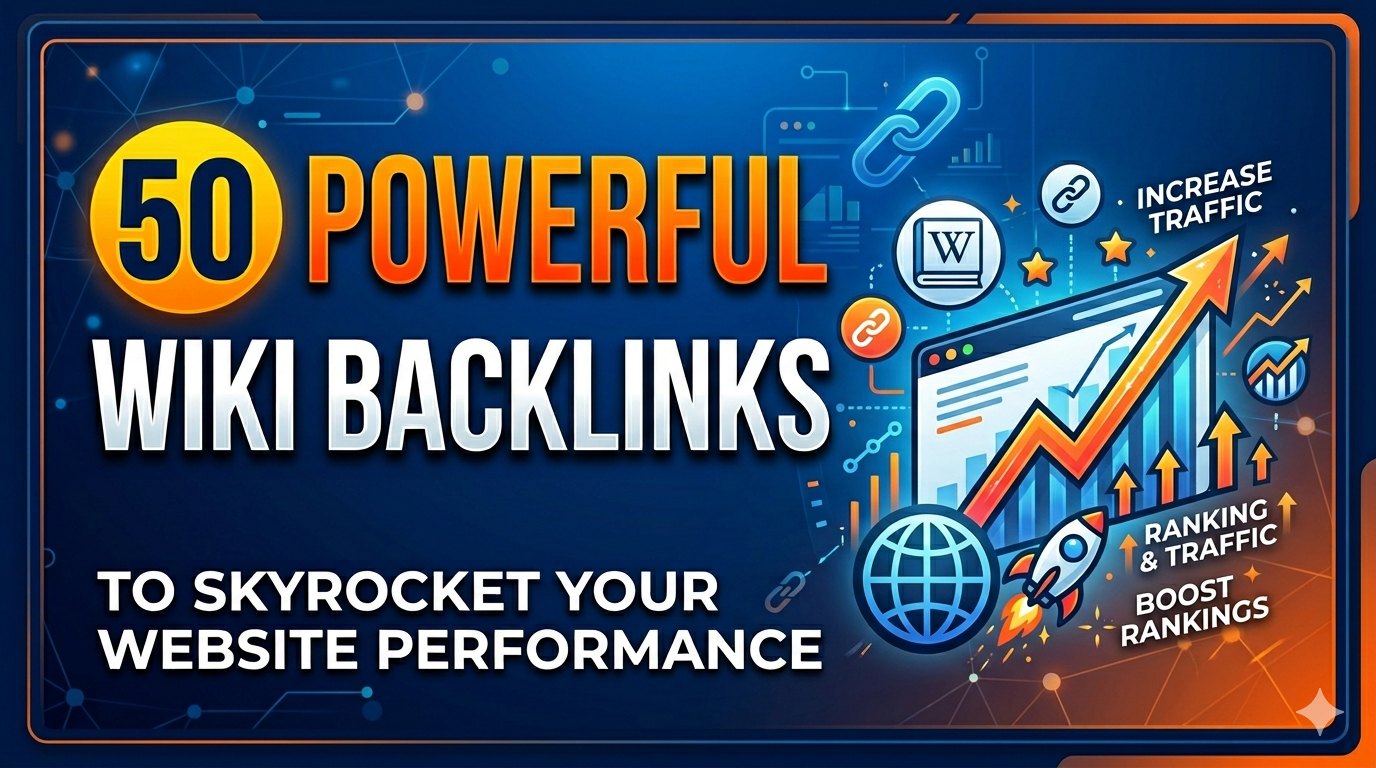 50 Powerful Wiki Backlinks To Skyrocket Your Website Perfomance