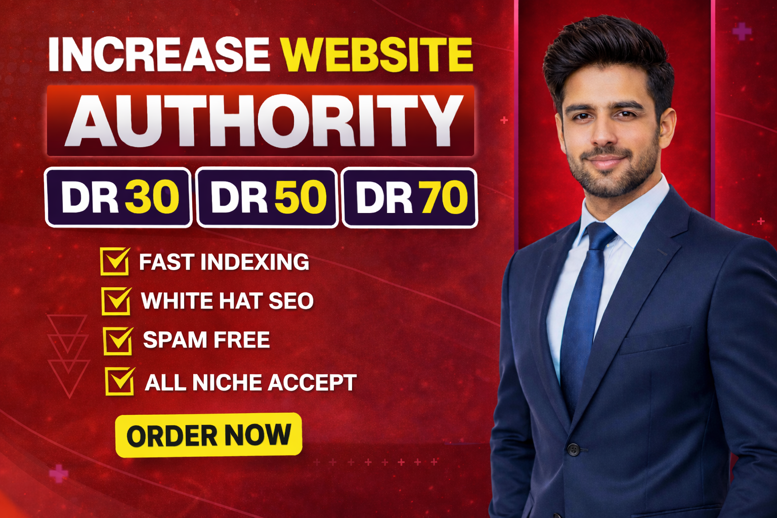 Increase Ahref Domain Rating DR 30 40 & 50 safe and Guaranteed
