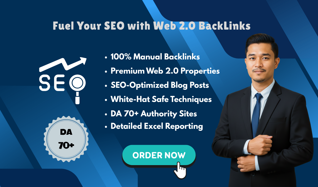 Professional Web 2.0 Backlink Service for Stronger SE...