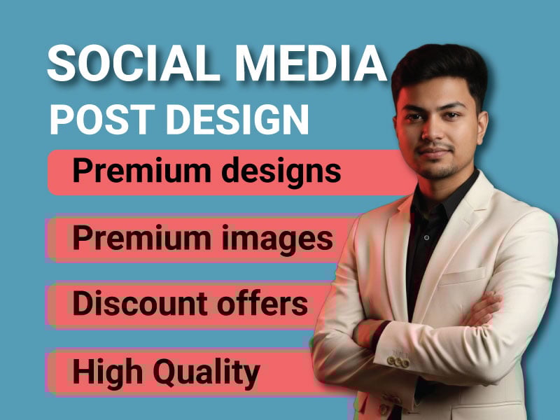 I will create professional social media designs for I...
