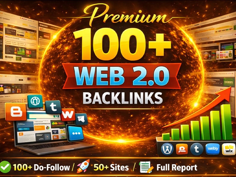 100+ High DA Web 2.0 Do-Follow Backlinks for Higher G...