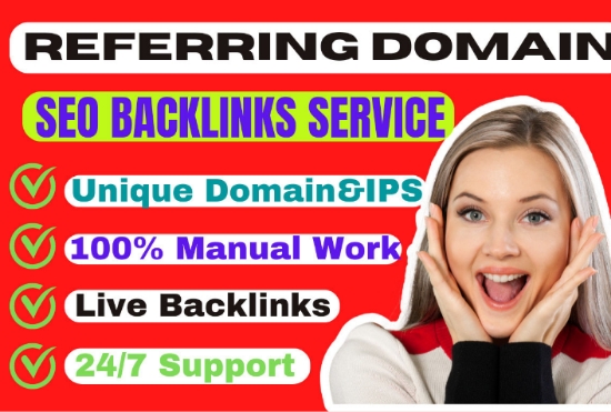 I will build 5000 referring domain backlinks
