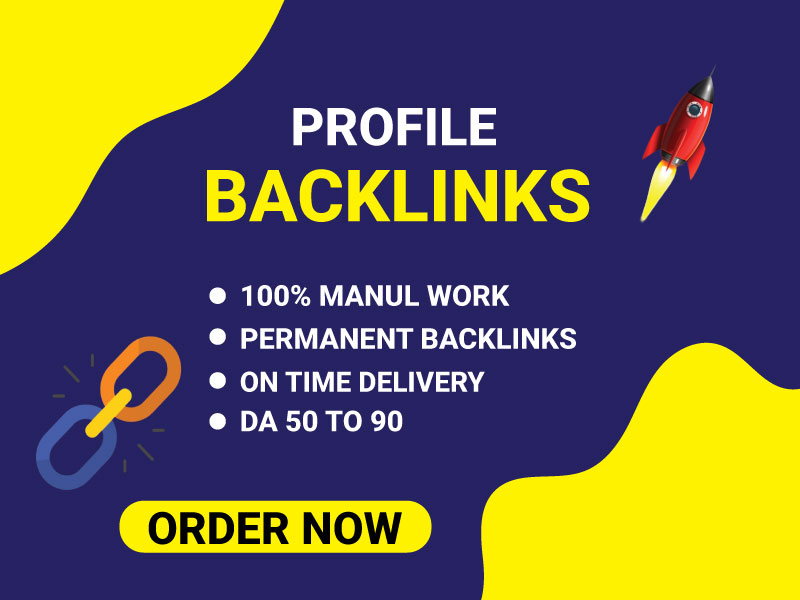 I will build high quality profile backlinks for SEO r...