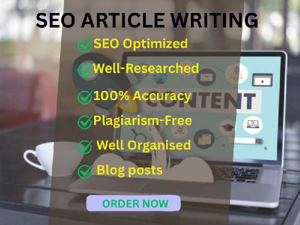 I Will Write High-Quality SEO-Optimized Website or Bl...