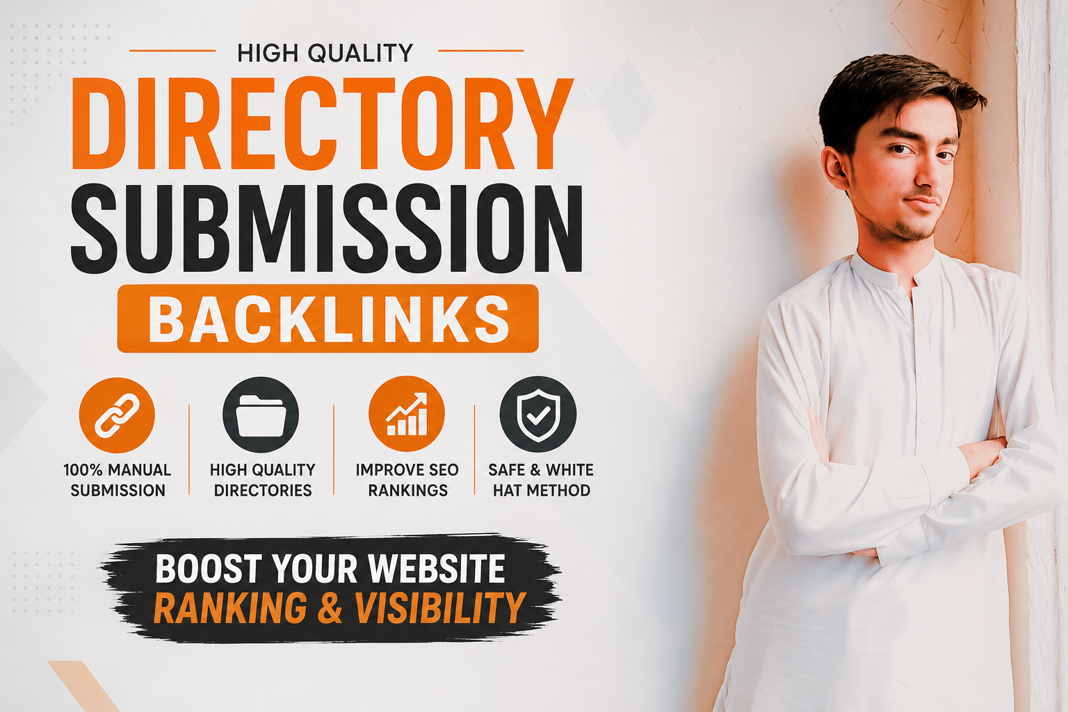 I will build 100 high quality manual directory submission backlinks