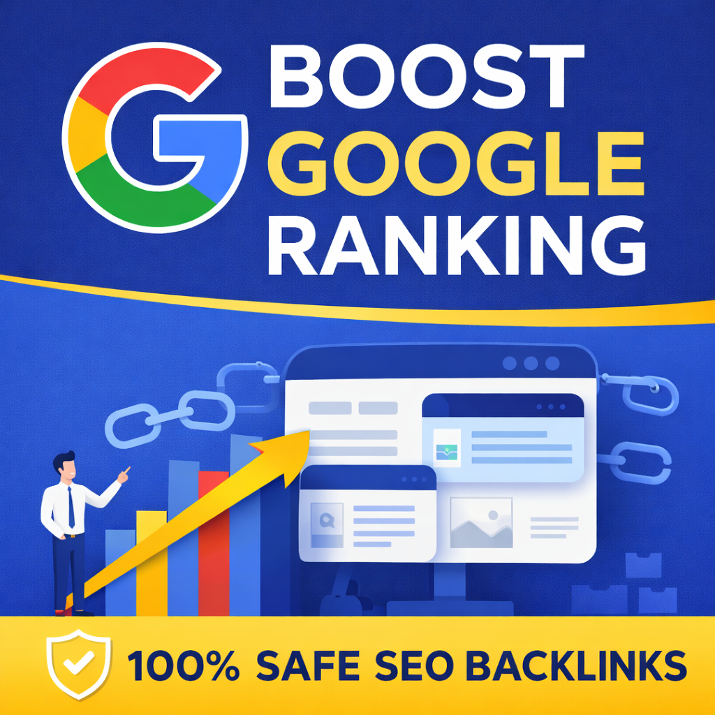 I will build 50 white hat SEO backlinks to boost Goog...