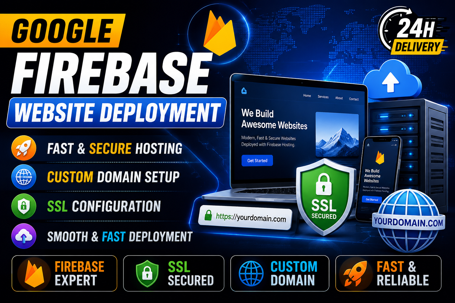I Will Deploy Your Landing Page, Website, or Bank P...