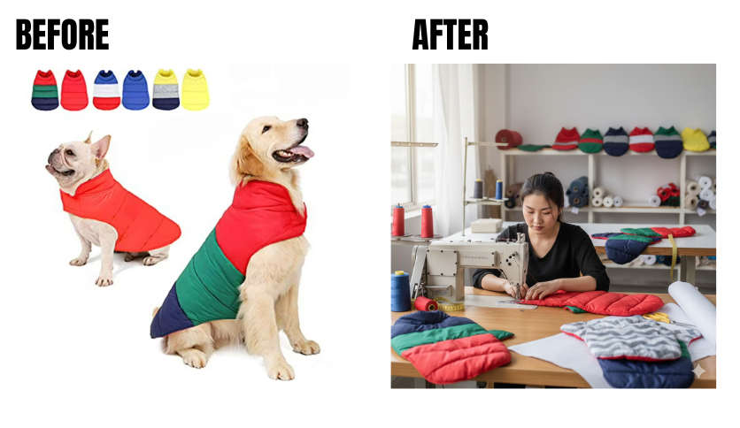 create authentic behind-the-scenes product brand visu...