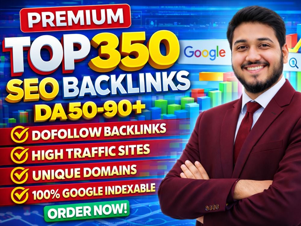 Powerful 350 dofollow seo backlinks for google rankin...