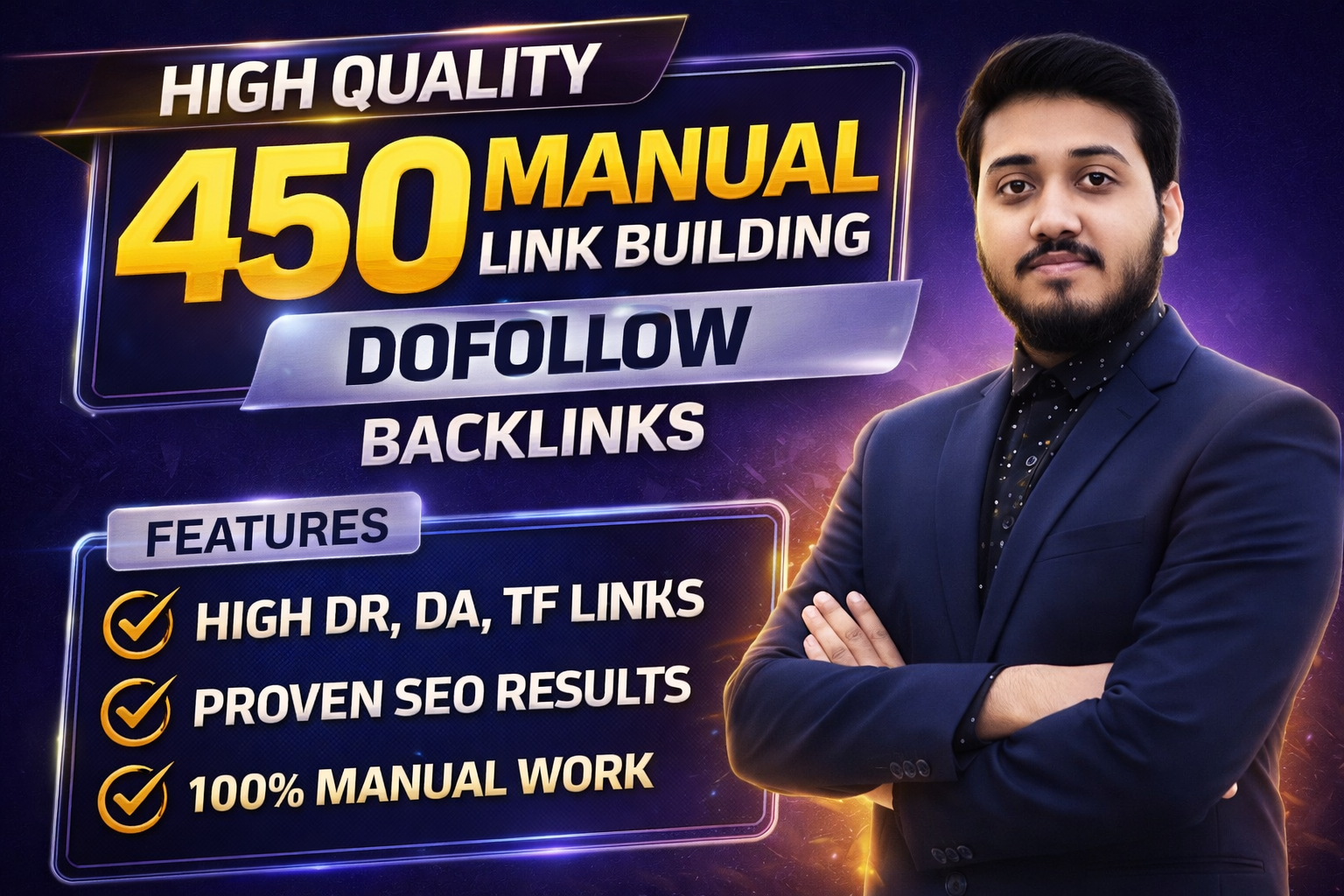 Manual SEO Backlinks, Off-Page SEO Backlinks, Googl...