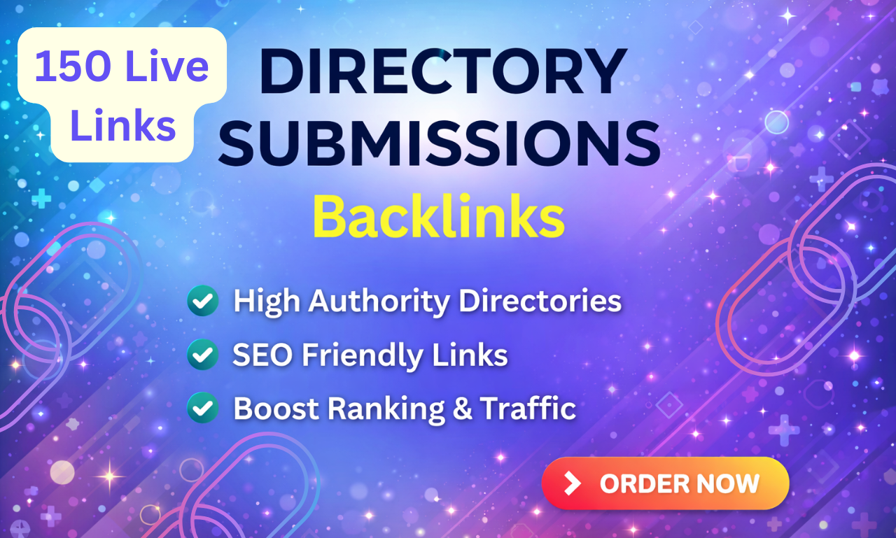 I will create 150 Live Links high quality directory s...