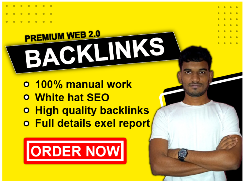 Get 50+ Web 2.0 backlinks with full Excel details.