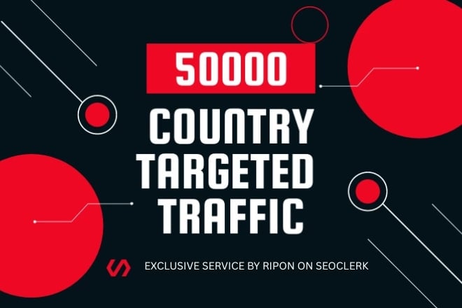Drive country targeted quality traffic to your website
