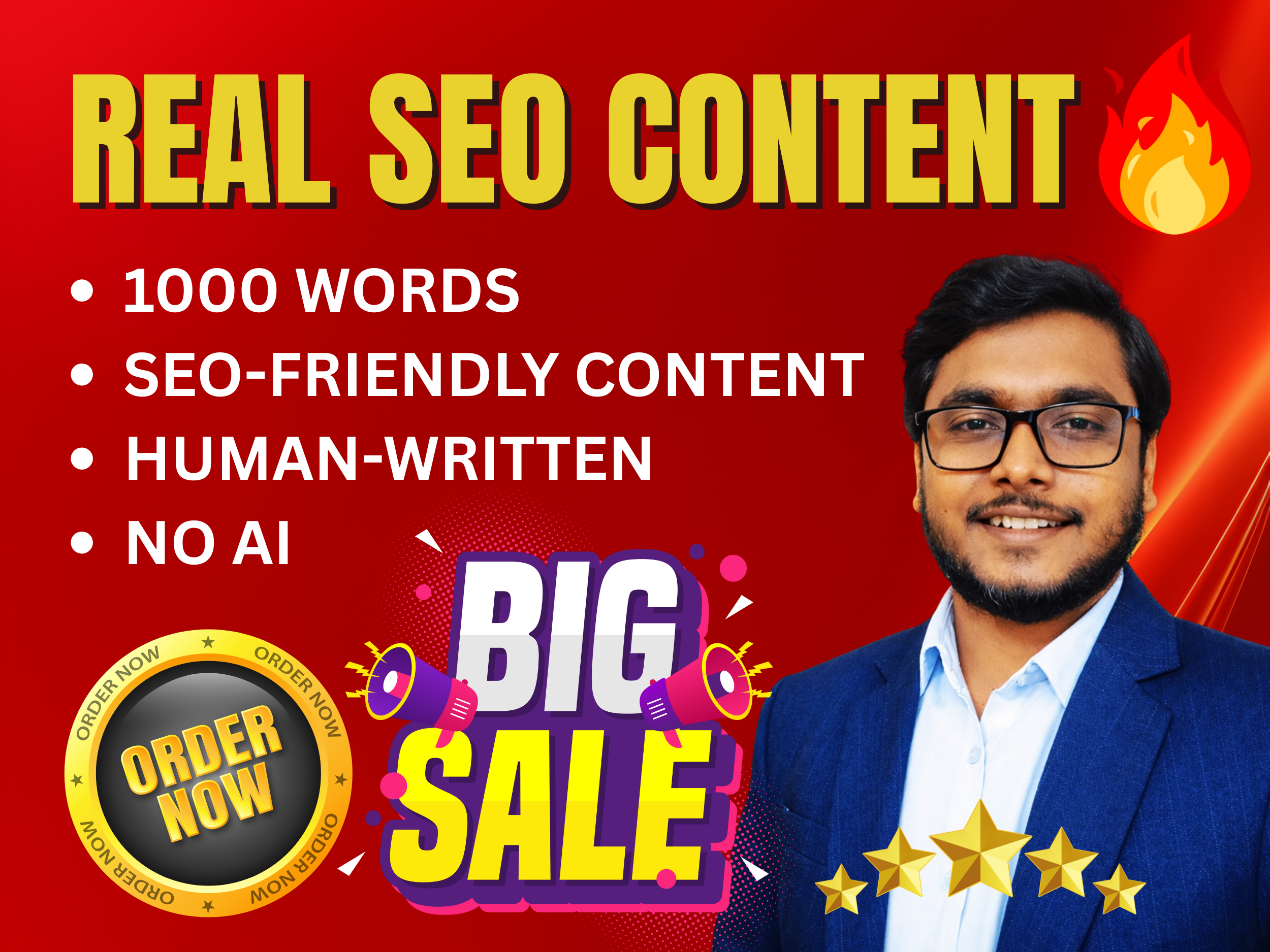 I will write 1000 words of SEO-friendly content with ...