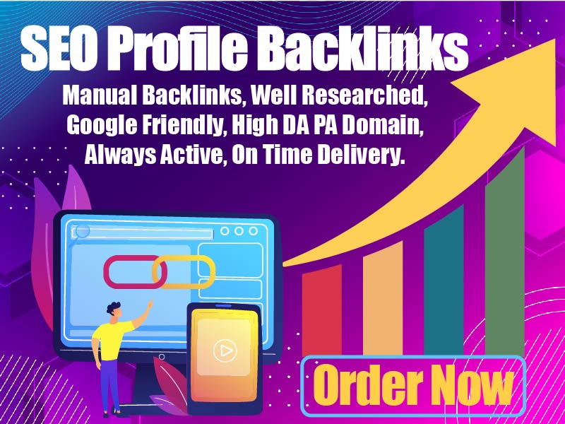 I Will Provide Manual Profile Backlinks