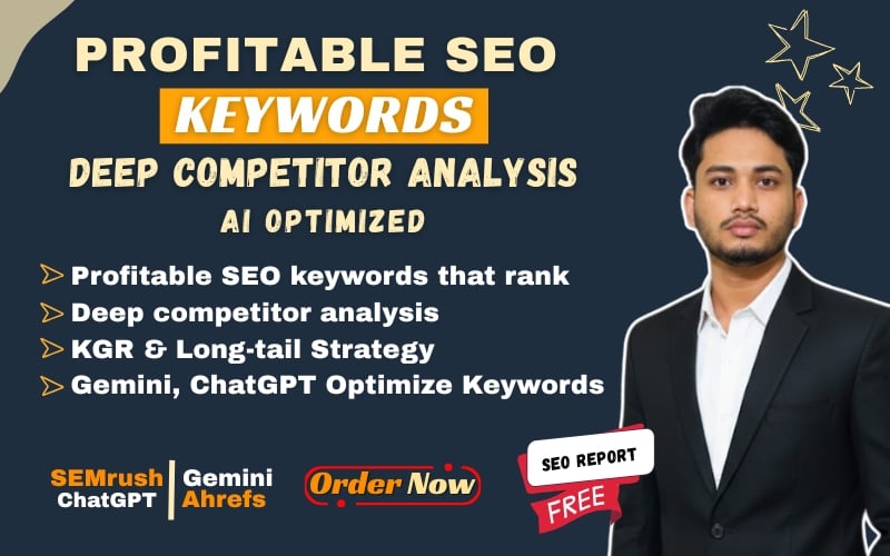 I will do Profitable SEO Keyword Research and Competi...