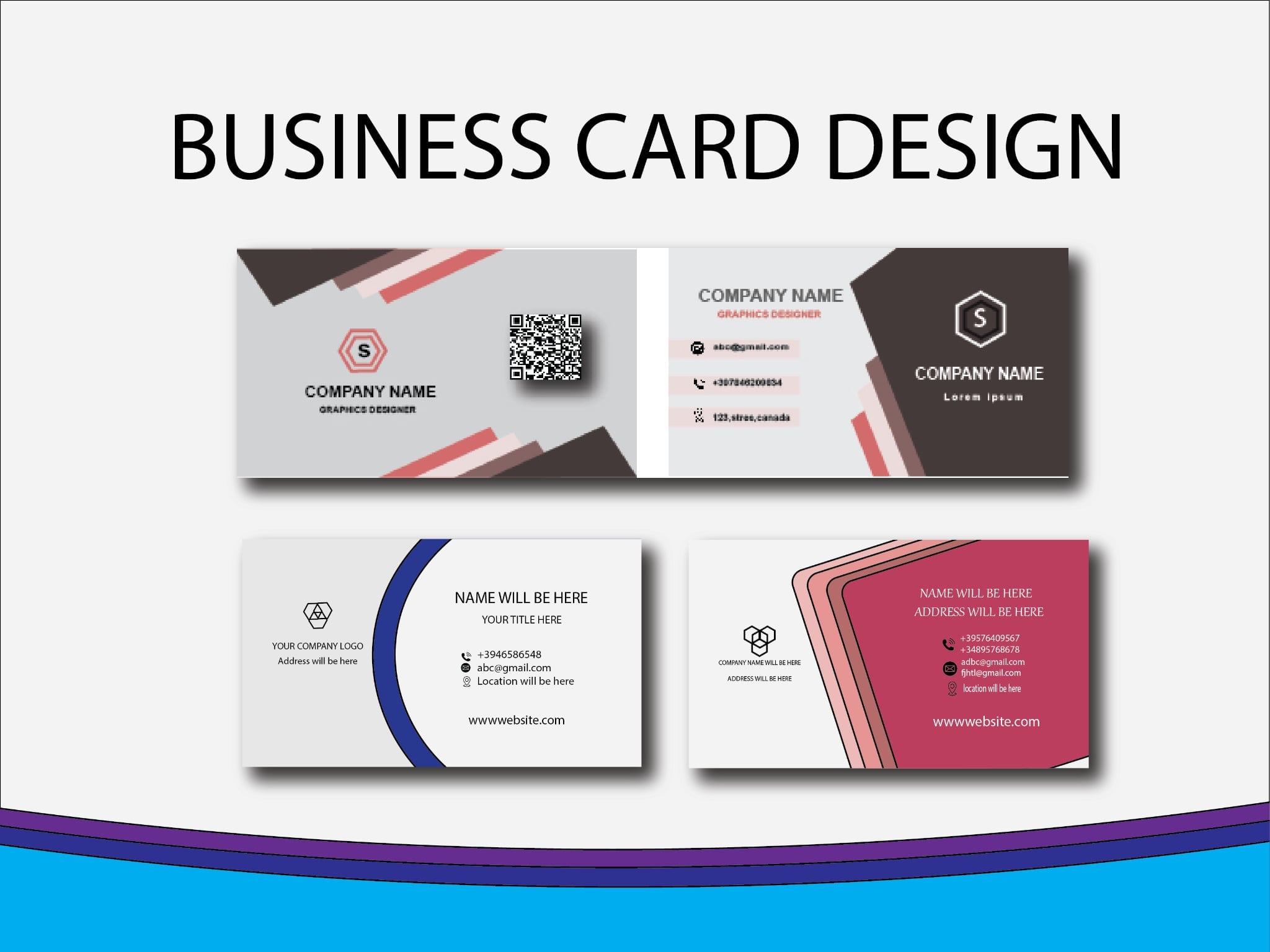 I will design a unique business card that makes your brand look premium