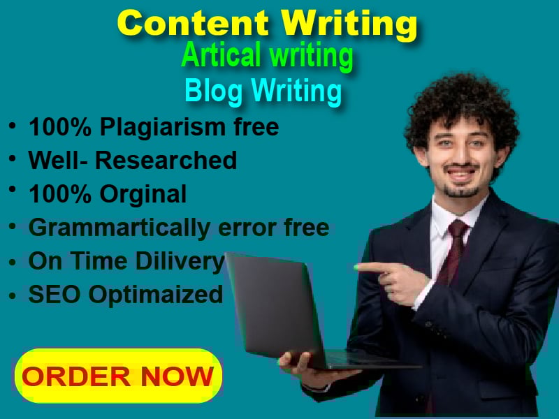 I Will Write a High-Quality Articles & content Wr...