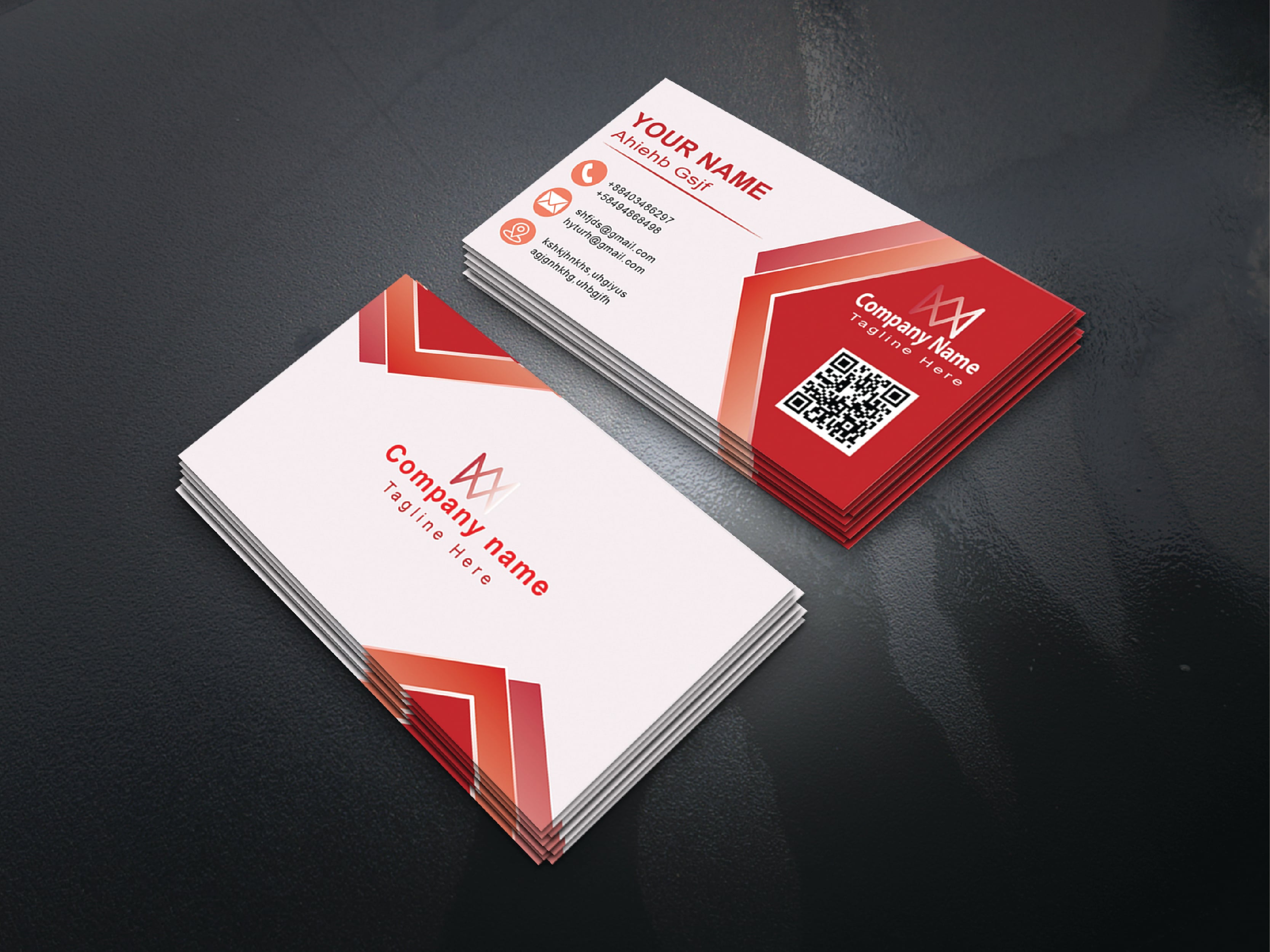 I will design modern professional business card with luxury and minimalist style