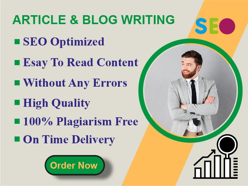 I will write professional SEO content writing for websites, blogs and articles