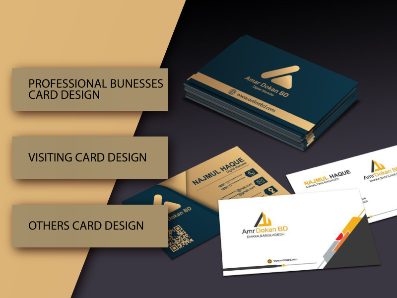 I will make professional business card and employeed id card