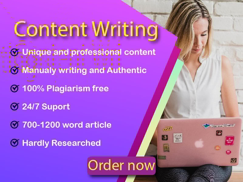 I will write manually 1000+ words top quality, seo friendly and plagiarism free content