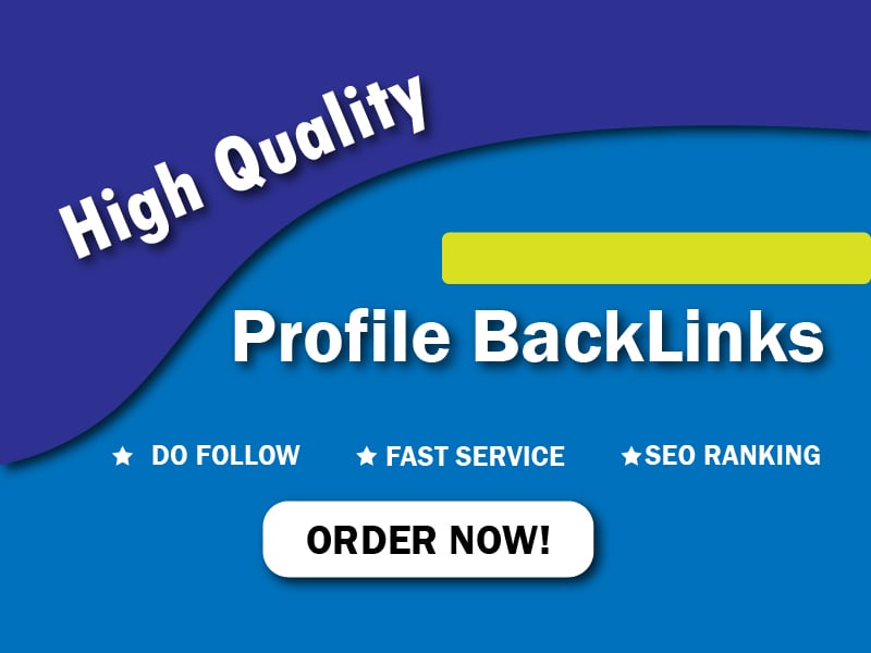 I will create 100+ High DA Profile Backlinks, Brand Creation